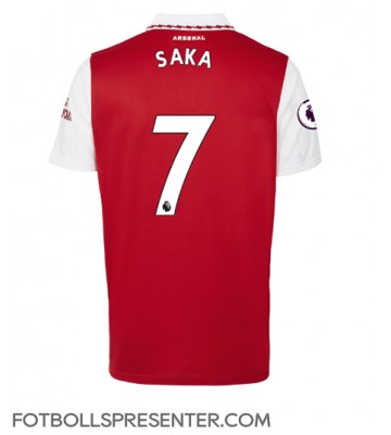 Arsenal Bukayo Saka #7 Hemma Matchtröja 2022-23 Kortärmad